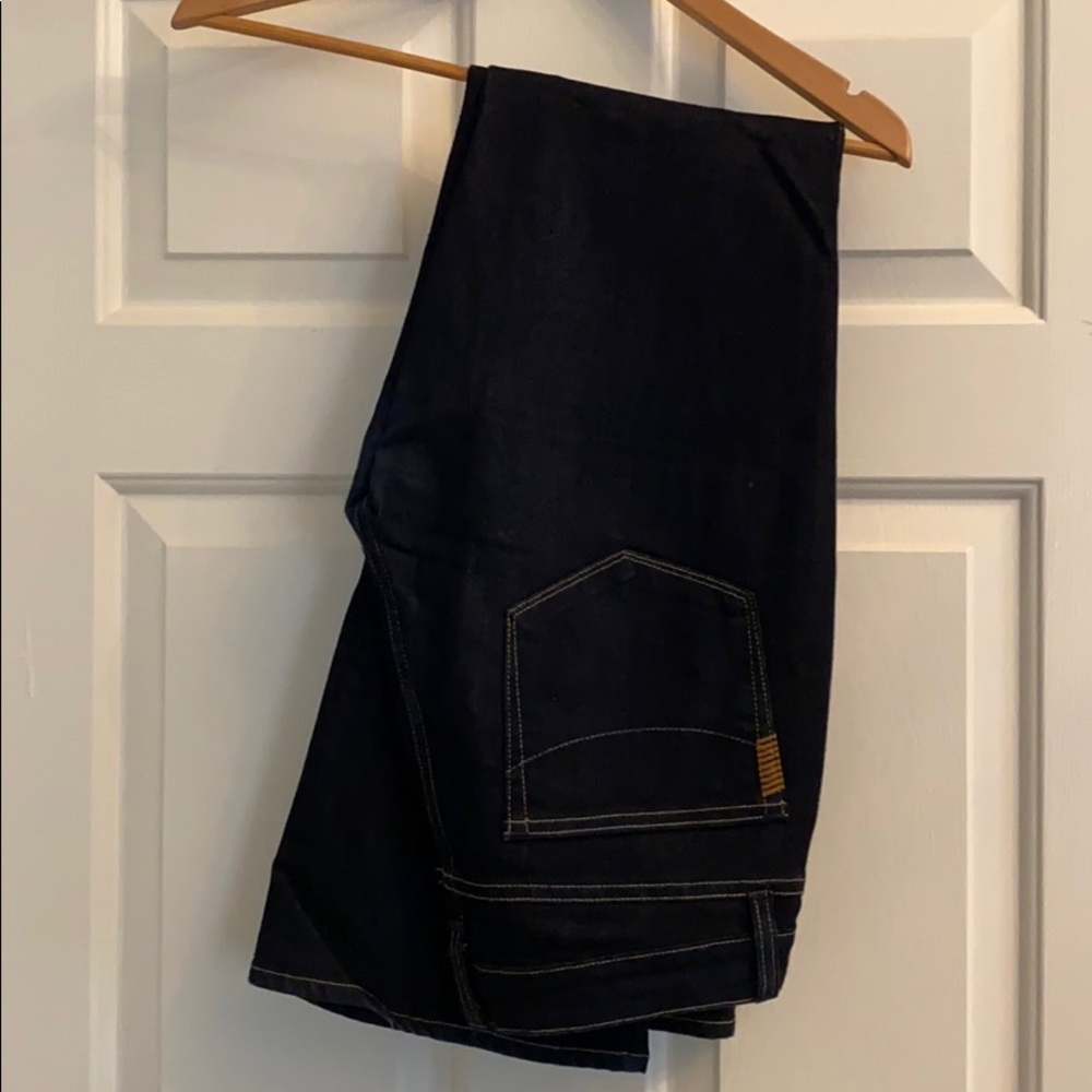 Paige denim rinse flare jeans